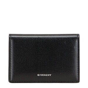 Givenchy Wallet Passport black leather